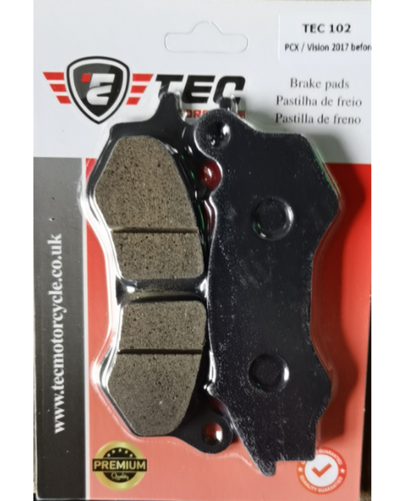 Brake Pads PCX / Vision 2017 Before front TEC 102