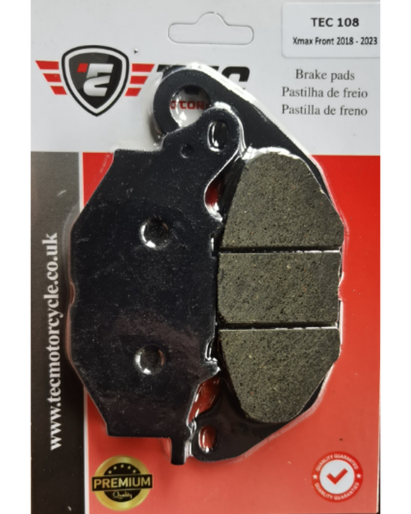 Brake Pads Xmax 2018 - 2023 front  TEC 108