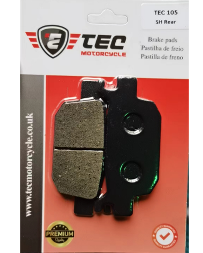 Brake Pads SH rear TEC 105